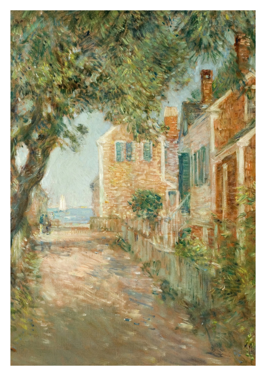 Straße in Provincetown - Print Only frame