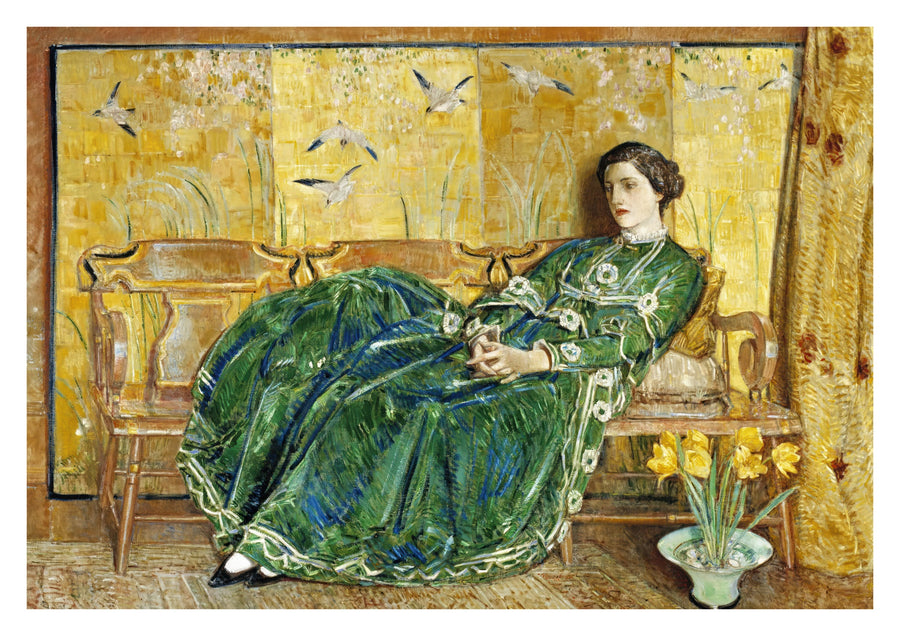 La Robe Verte - Print Only frame