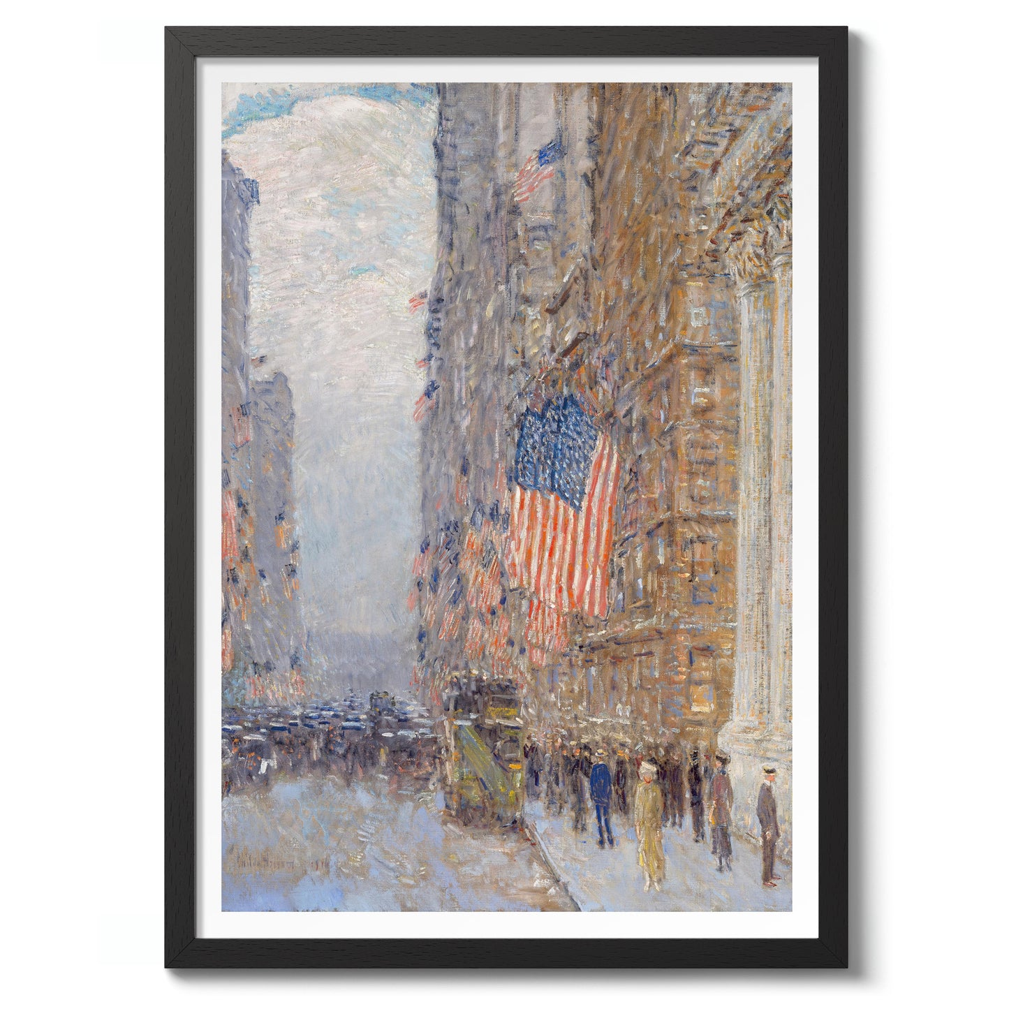 Drapeaux sur le Waldorf