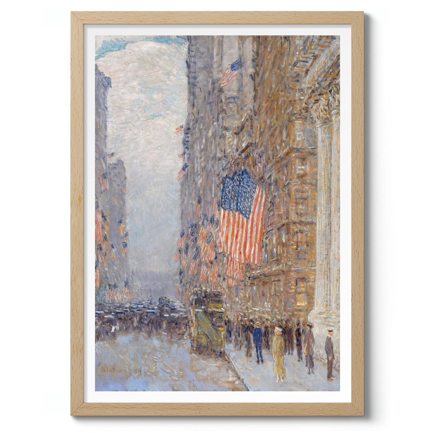 Drapeaux sur le Waldorf