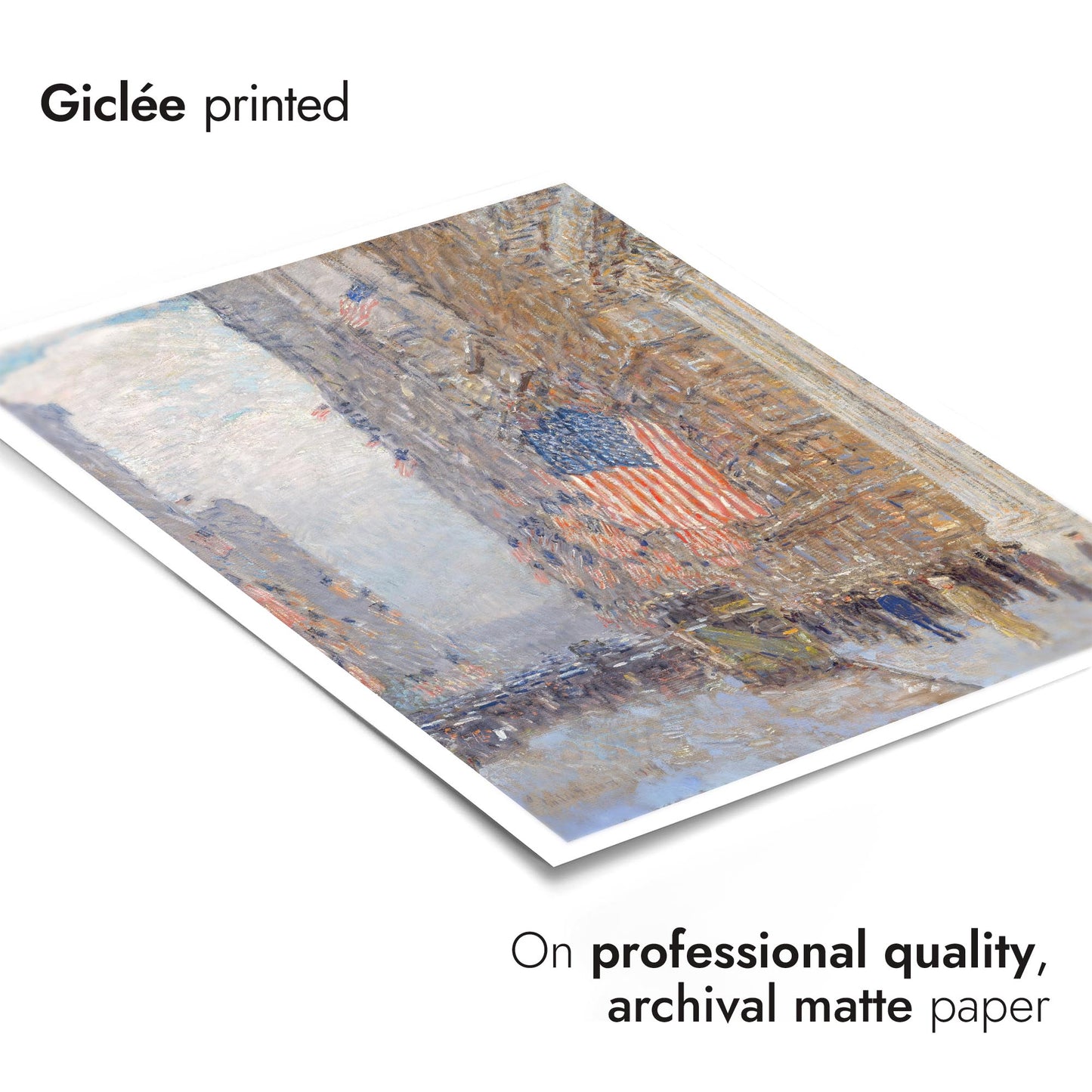 Drapeaux sur le Waldorf