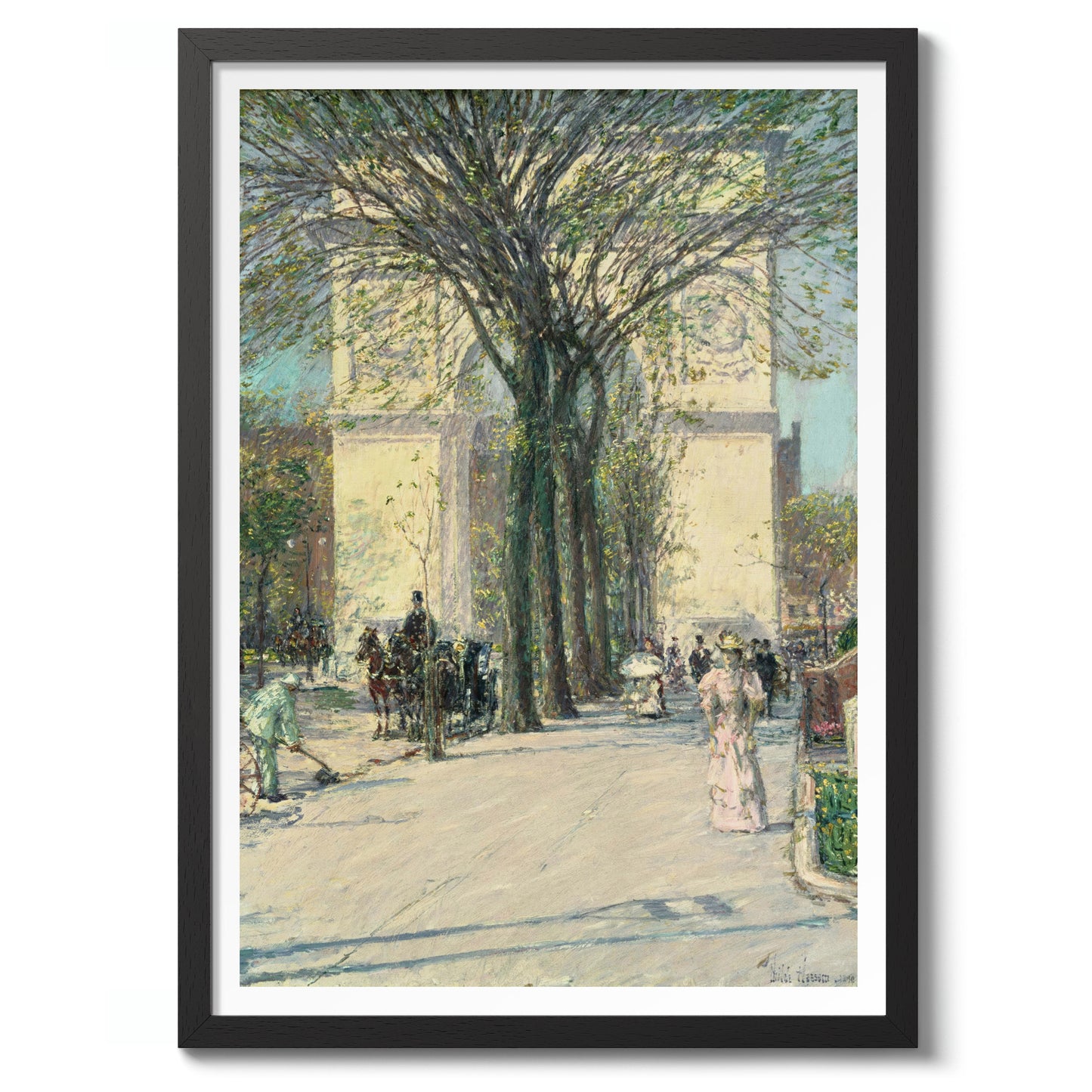 Arc de Washington, printemps