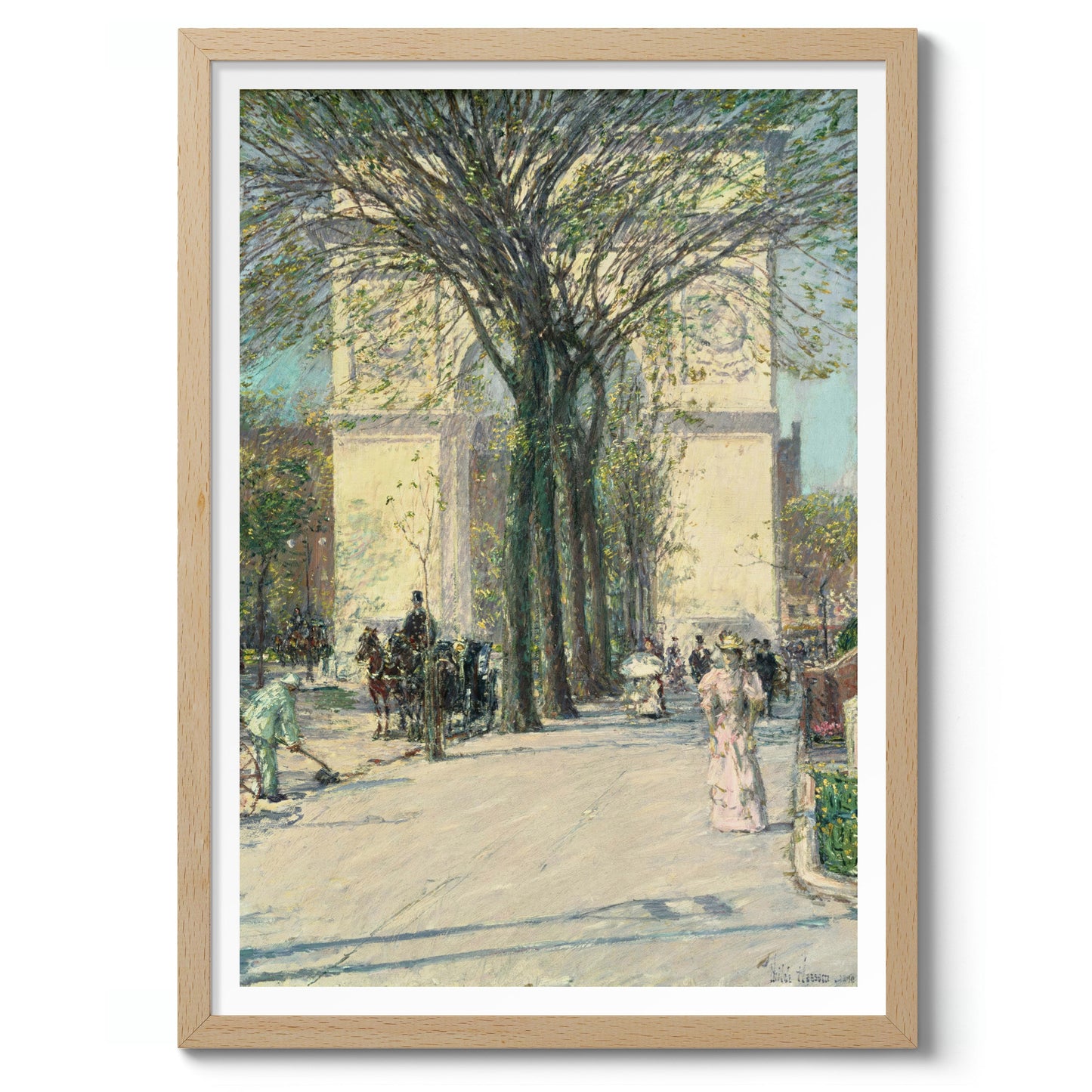 Arc de Washington, printemps