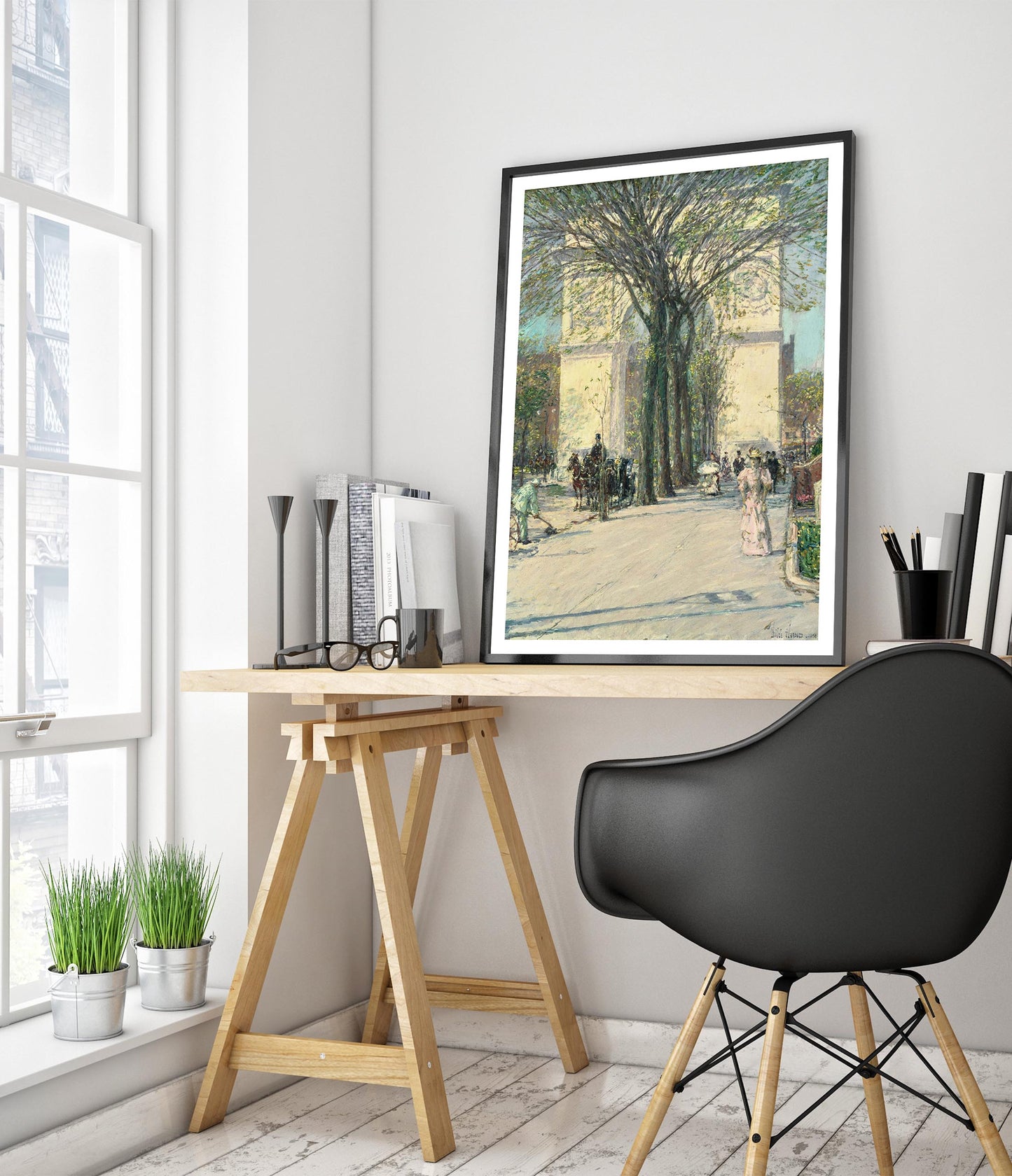 Arc de Washington, printemps