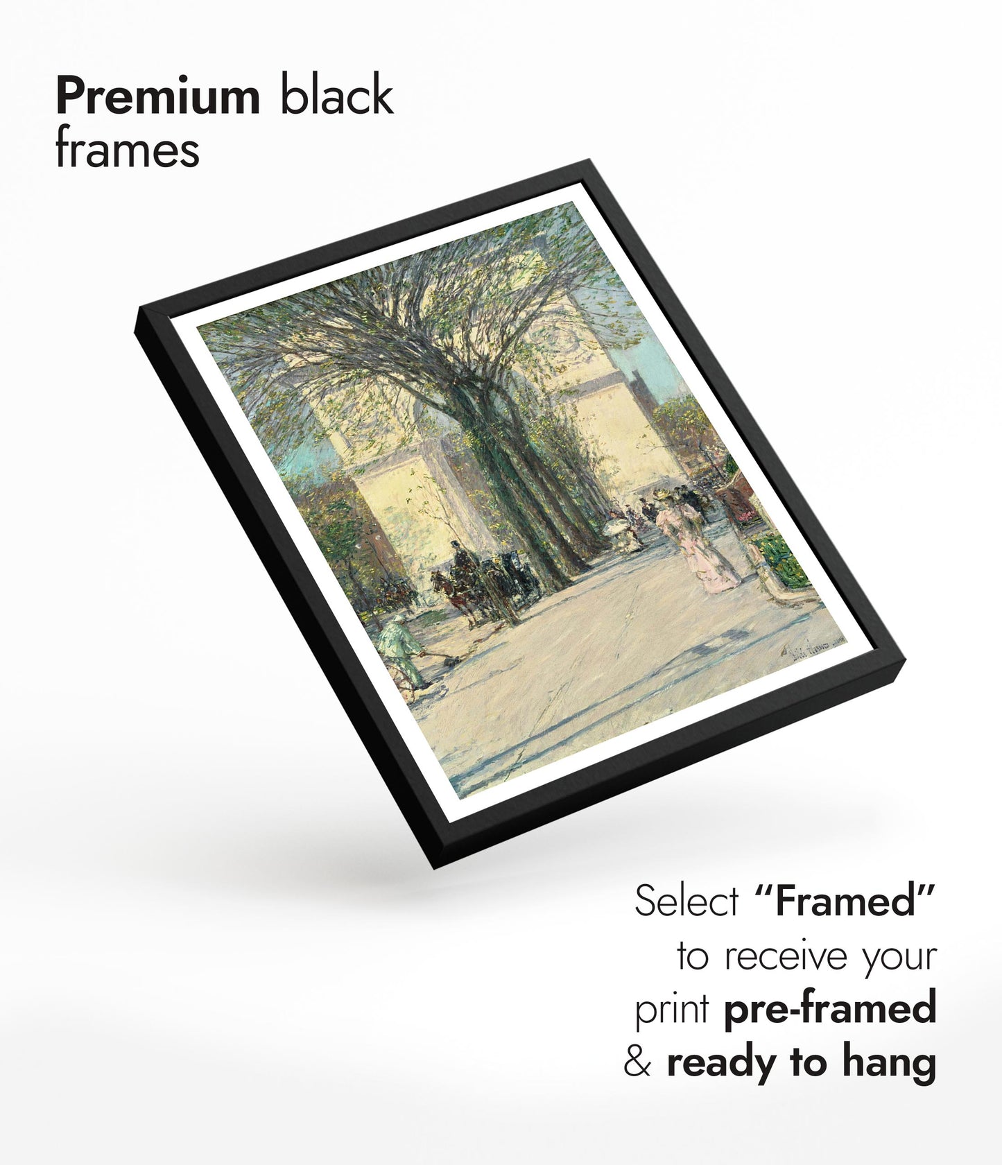 Arc de Washington, printemps