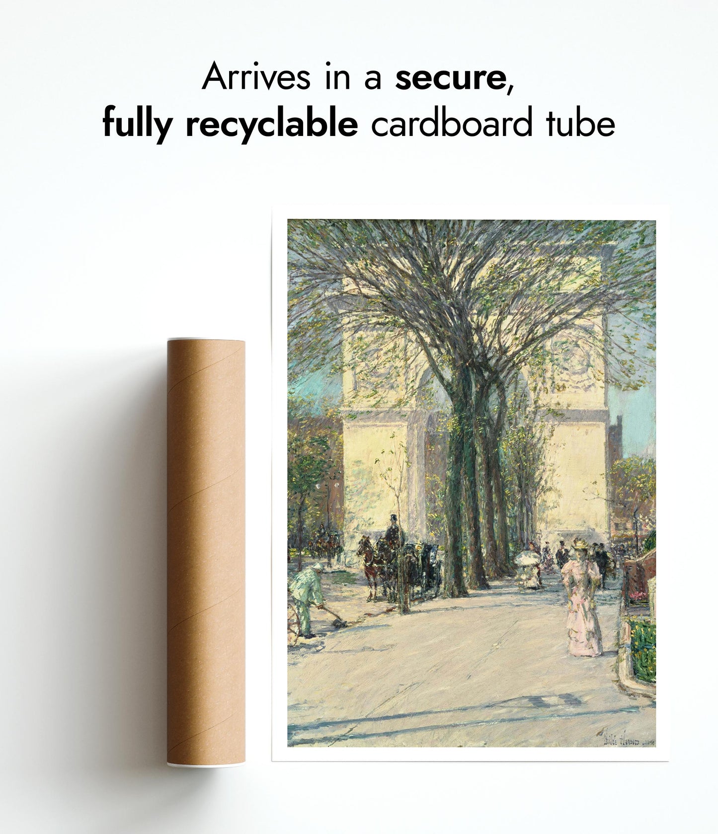 Arc de Washington, printemps