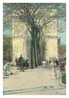 Washington Arch, Spring print
