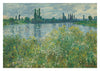 Banks of the Seine, Vétheuil print