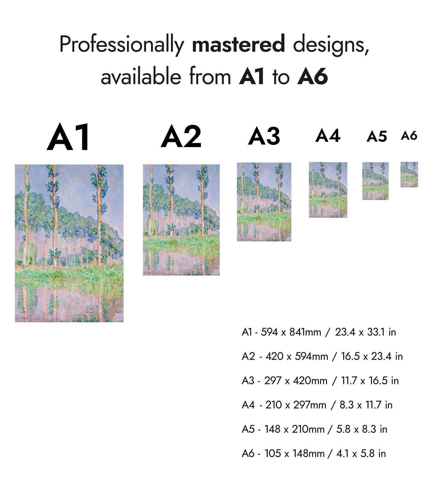 Pappeln, Pink Effekt