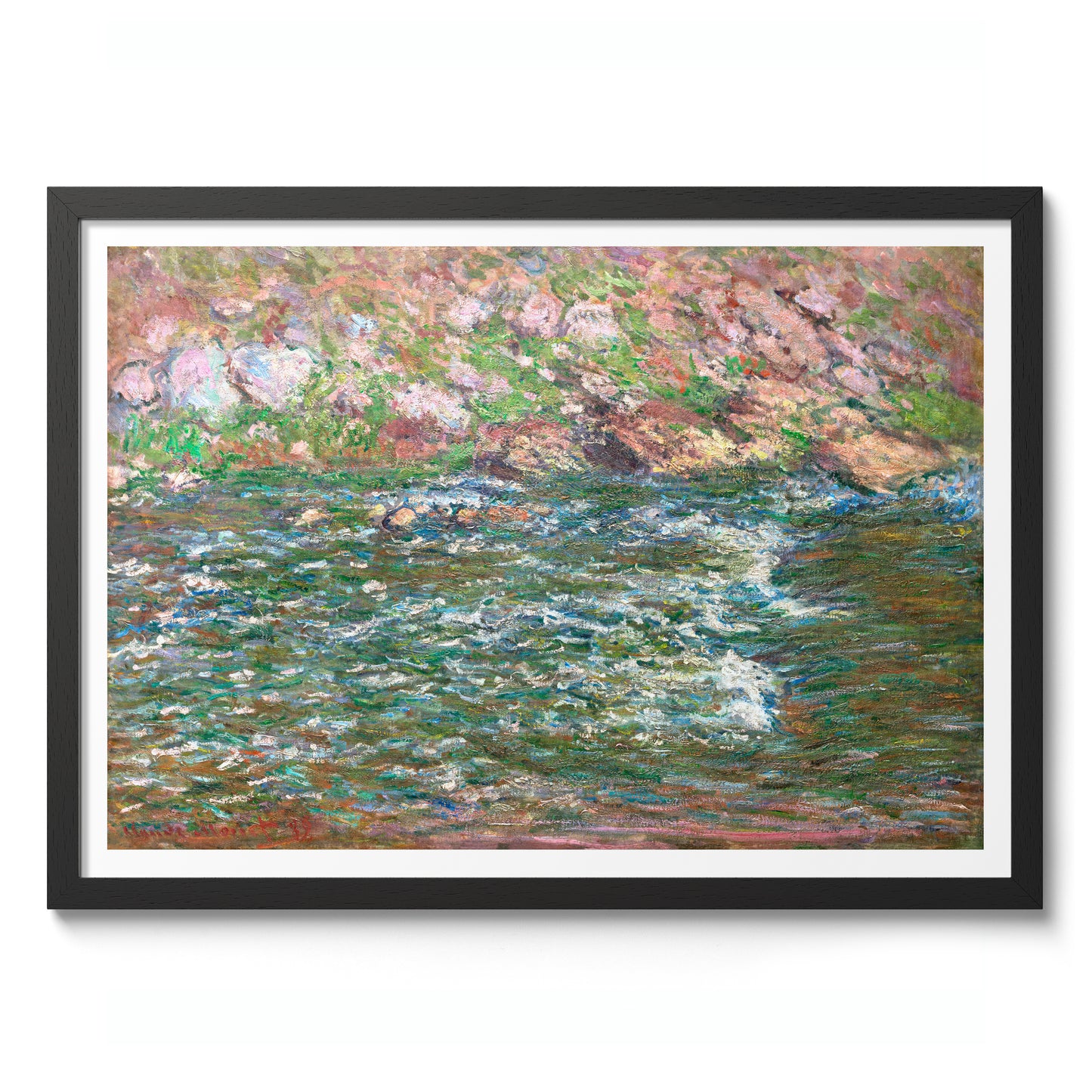 Forsarna på Petite Creuse vid Fresselines