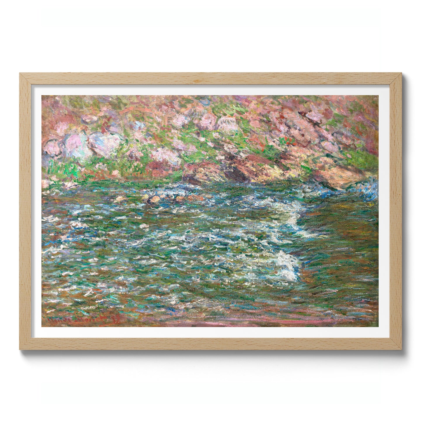 Forsarna på Petite Creuse vid Fresselines