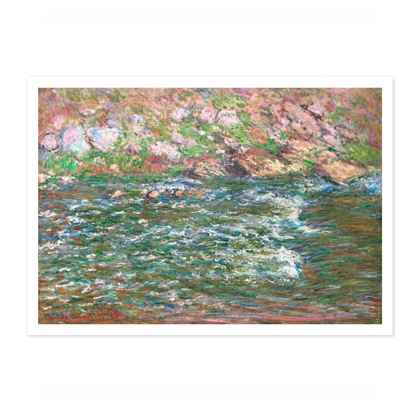 Forsarna på Petite Creuse vid Fresselines