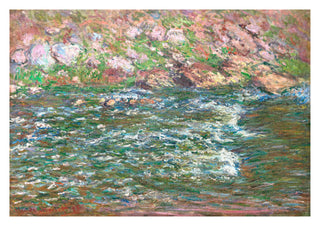 Forsarna på Petite Creuse vid Fresselines print