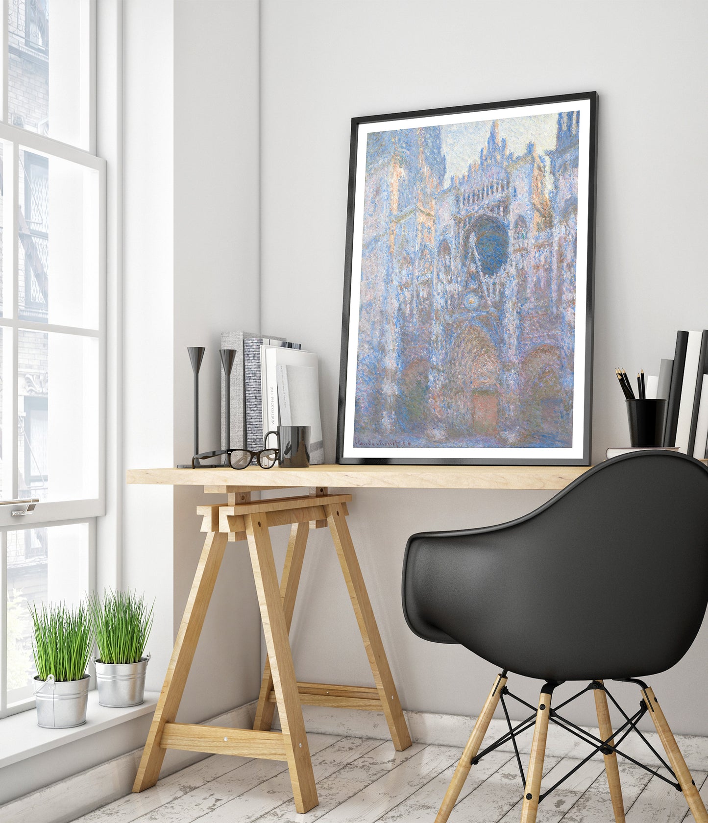 Rouen katedral, västra fasaden