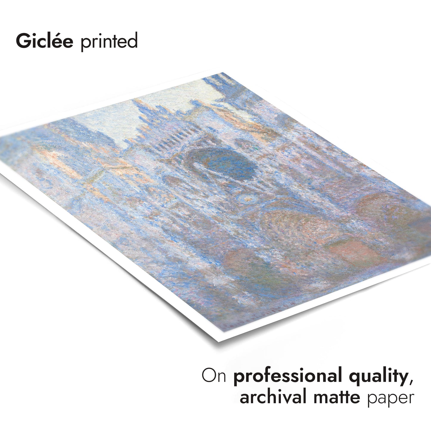 Rouen katedral, västra fasaden