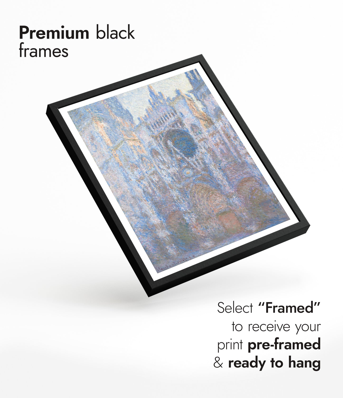 Rouen katedral, västra fasaden