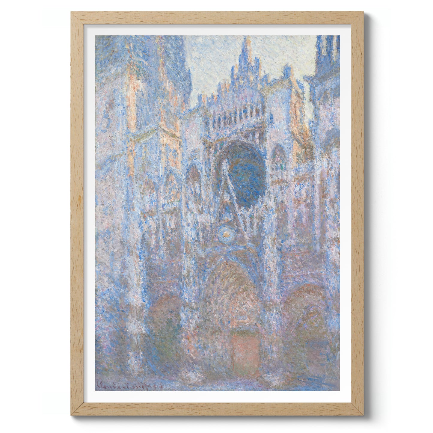 Rouen katedral, västra fasaden