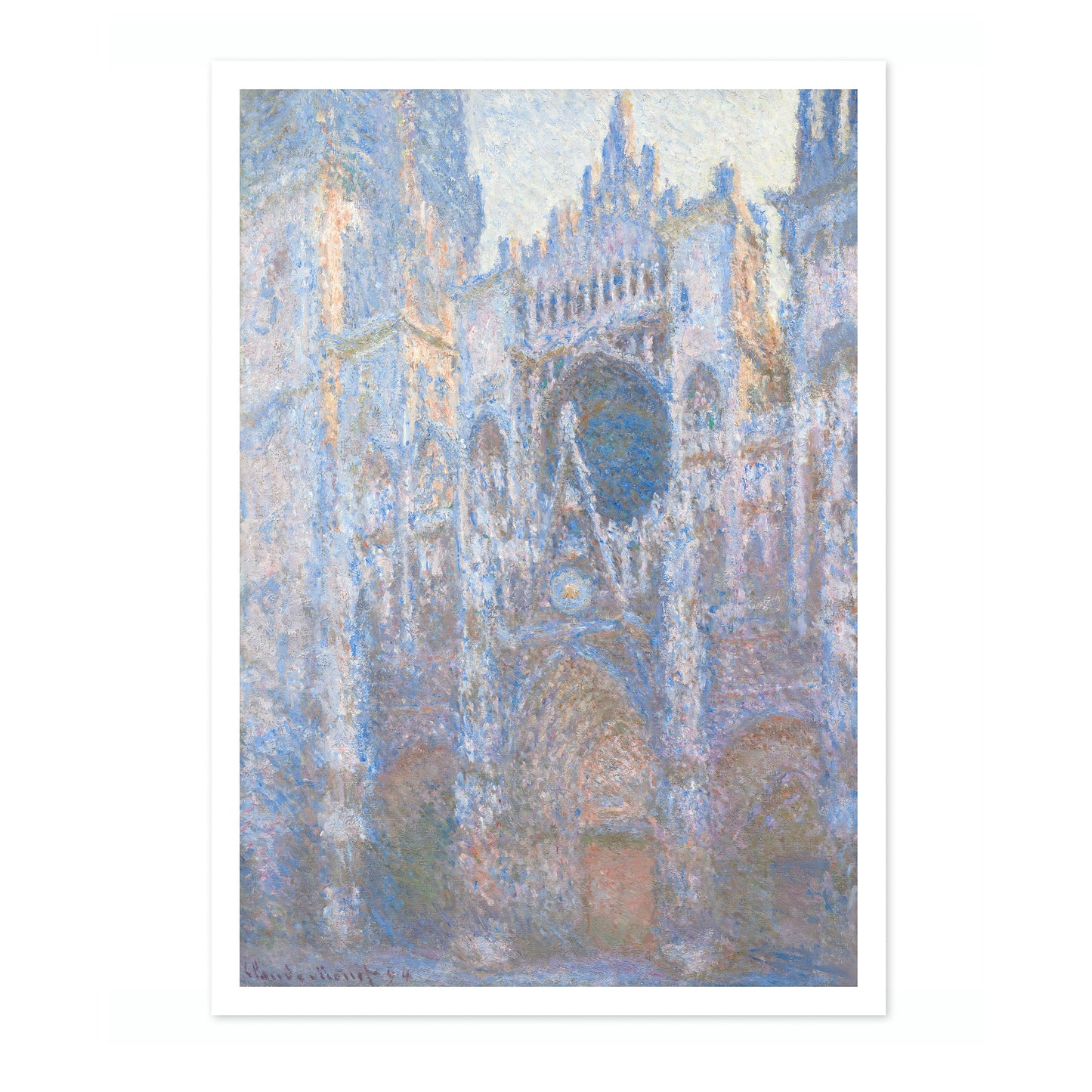 Rouen katedral, västra fasaden