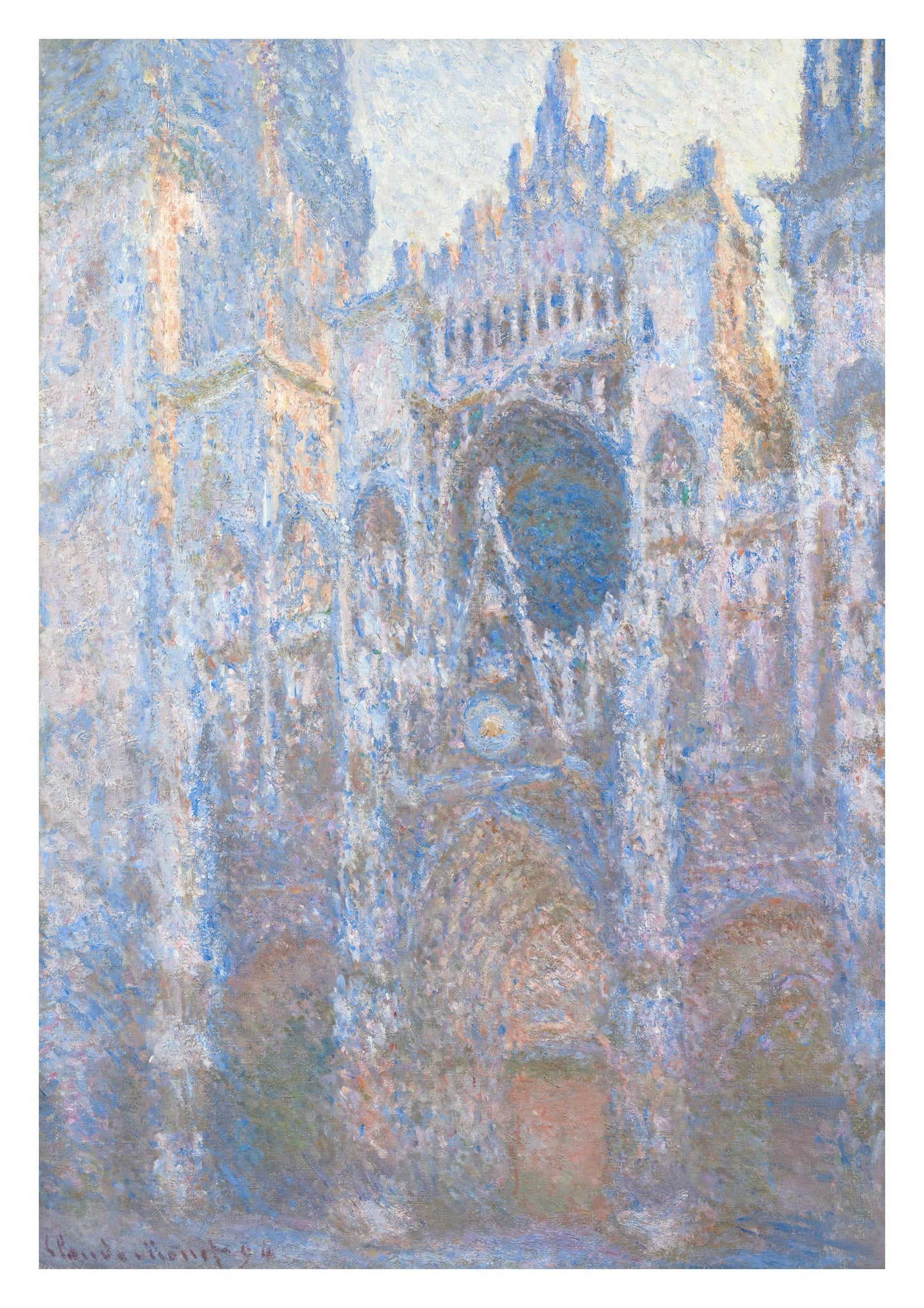 Rouen katedral, västra fasaden