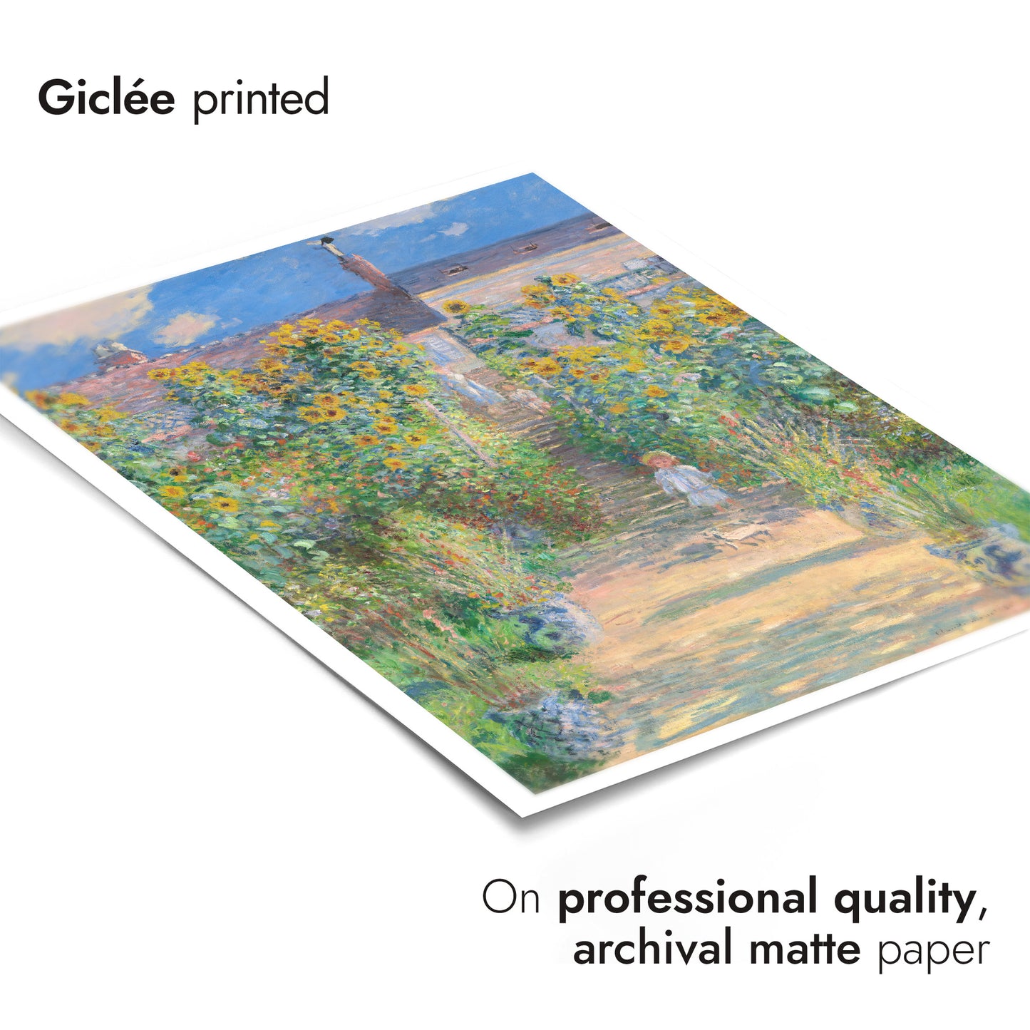 Konstnärens trädgård i Vétheuil