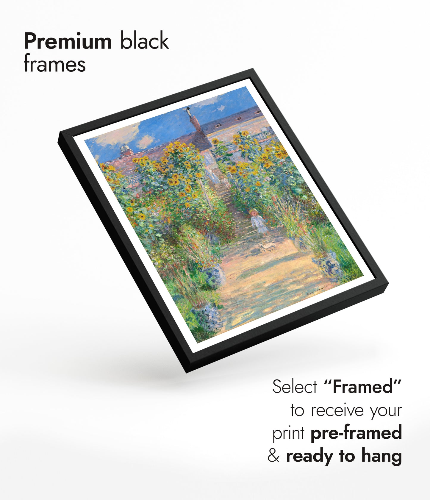 Konstnärens trädgård i Vétheuil