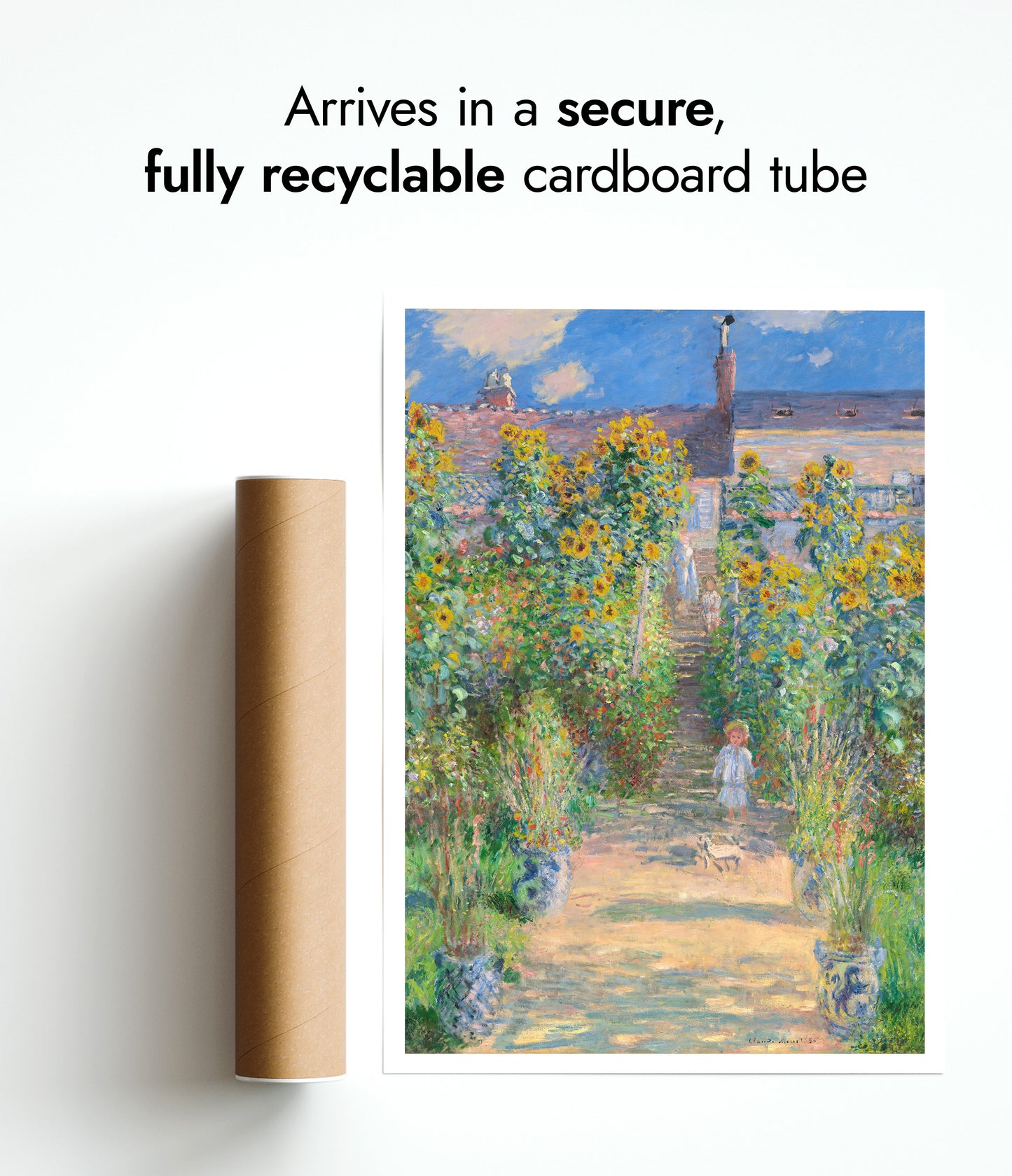 Konstnärens trädgård i Vétheuil