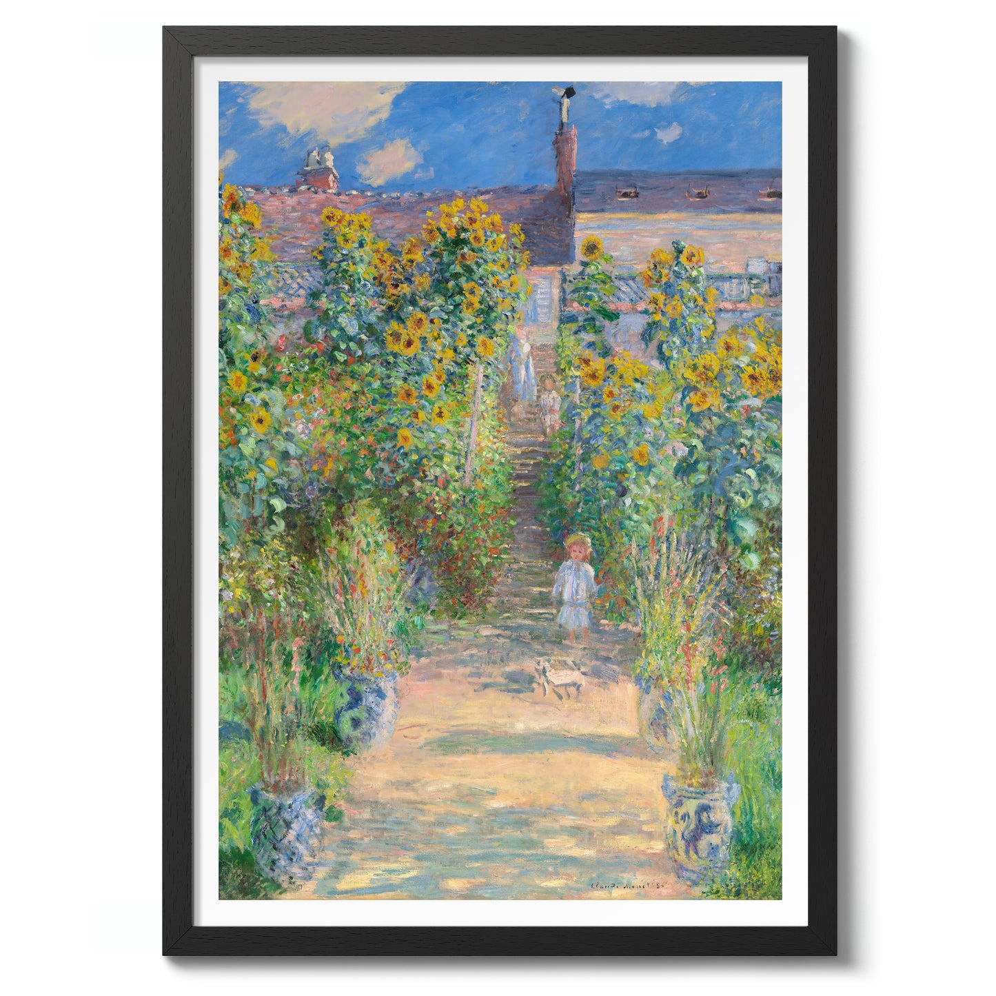 Konstnärens trädgård i Vétheuil