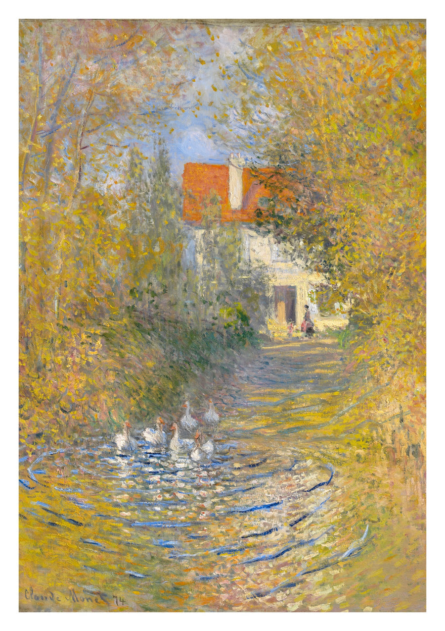 The Geese - Print Only frame