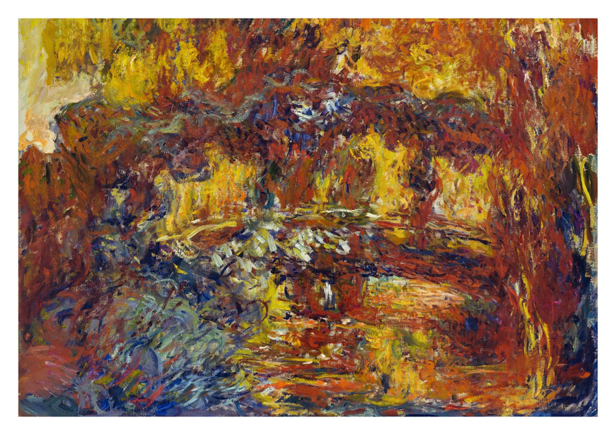 The Japanese Footbridge - Print Only frame