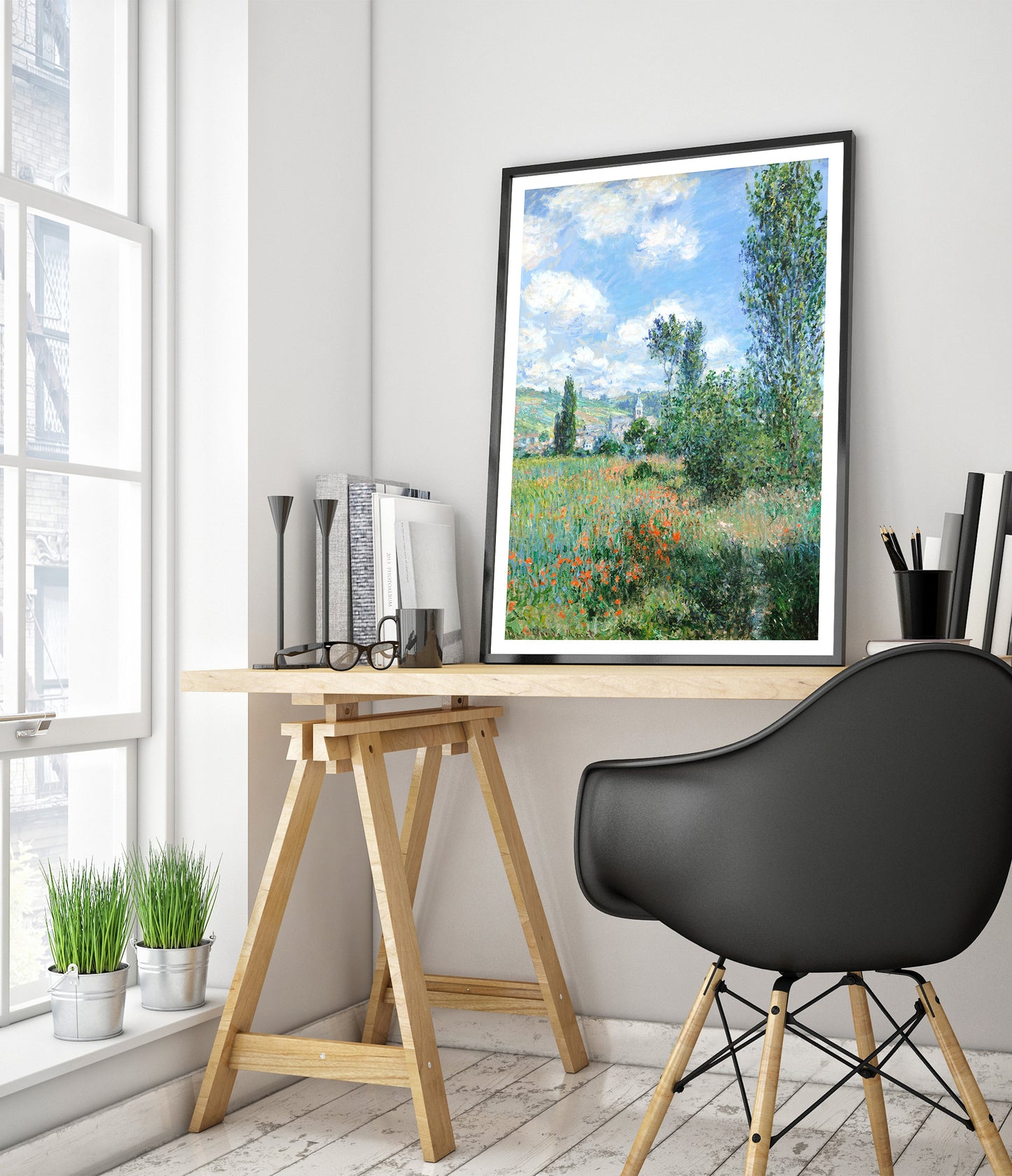 Utsikt över Vétheuil