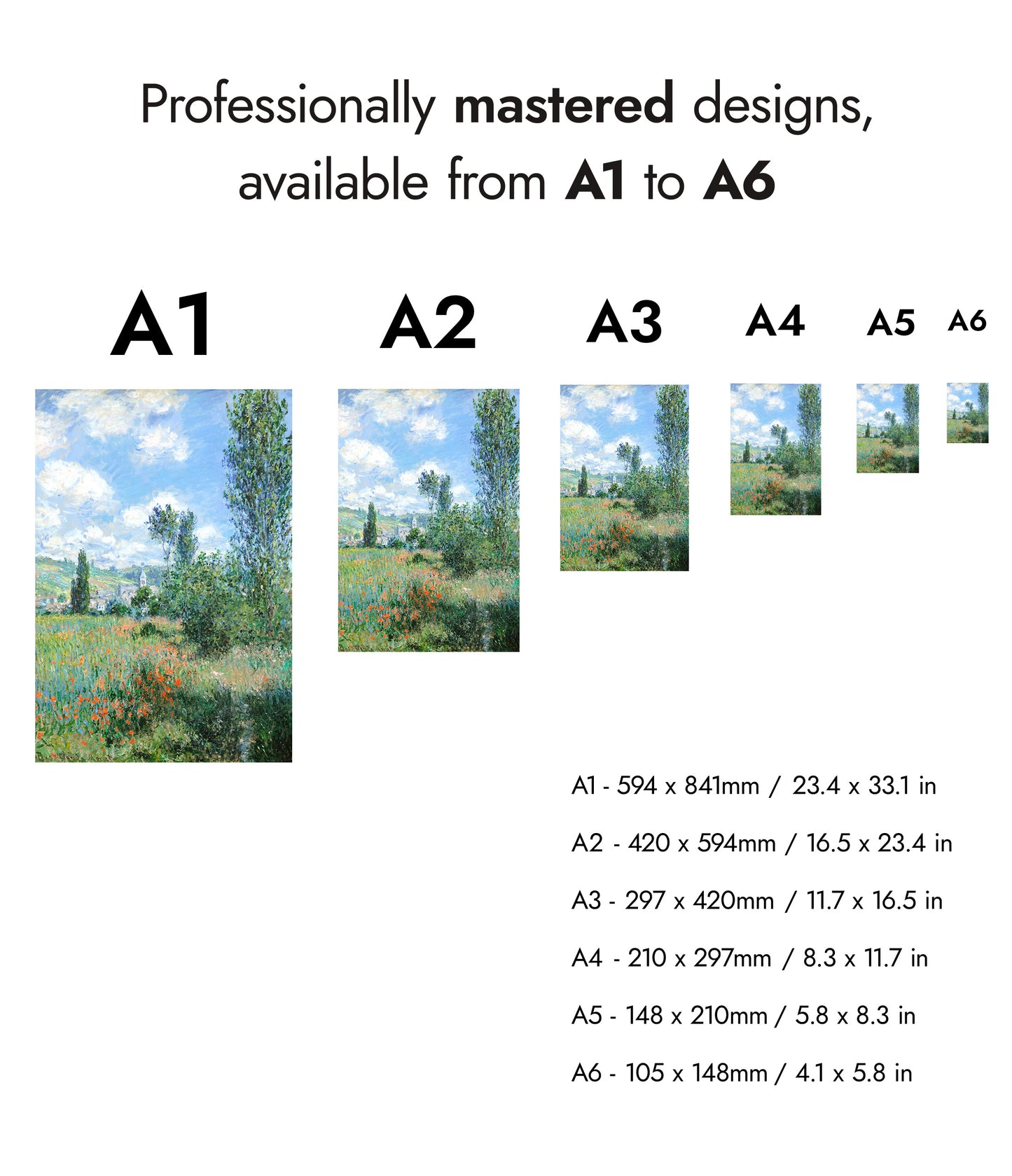 Utsikt över Vétheuil