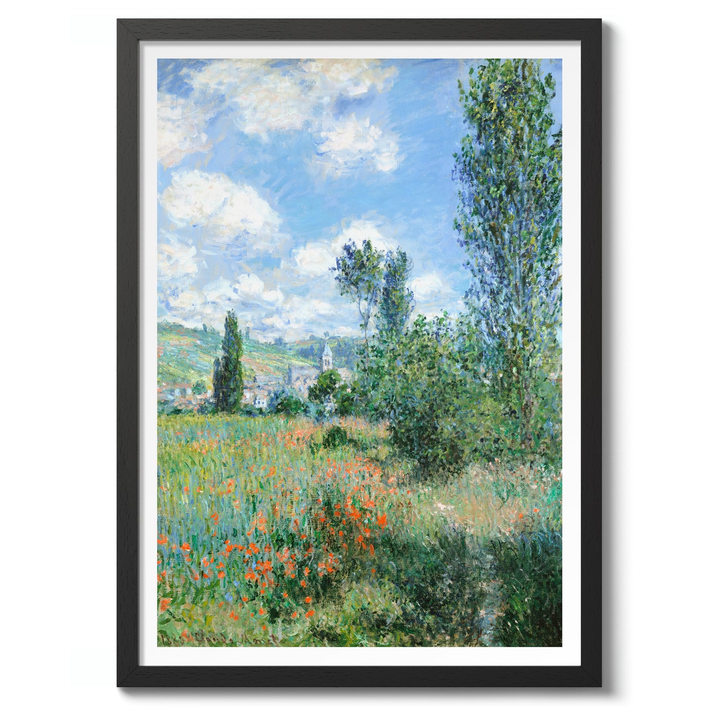 Utsikt över Vétheuil