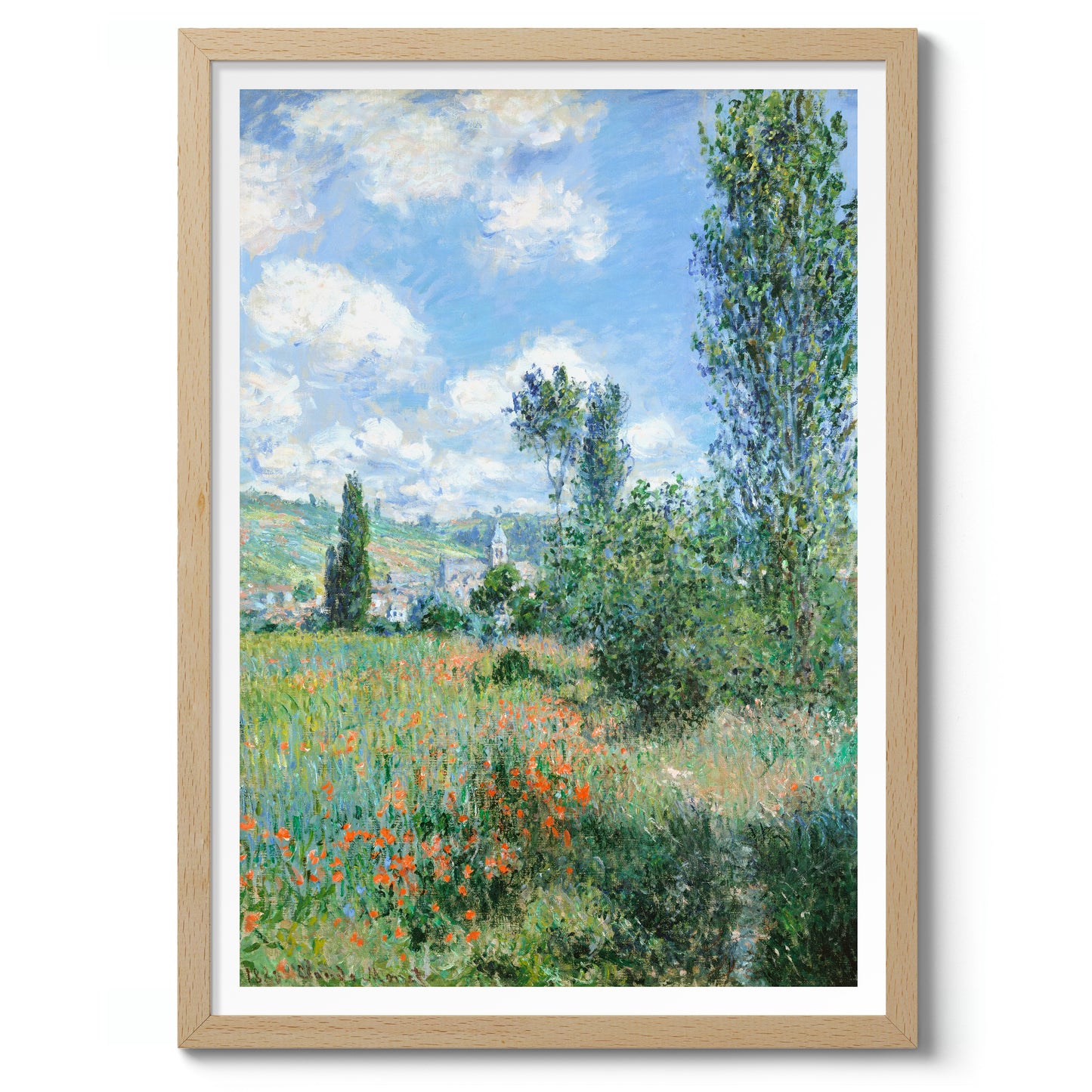 Utsikt över Vétheuil