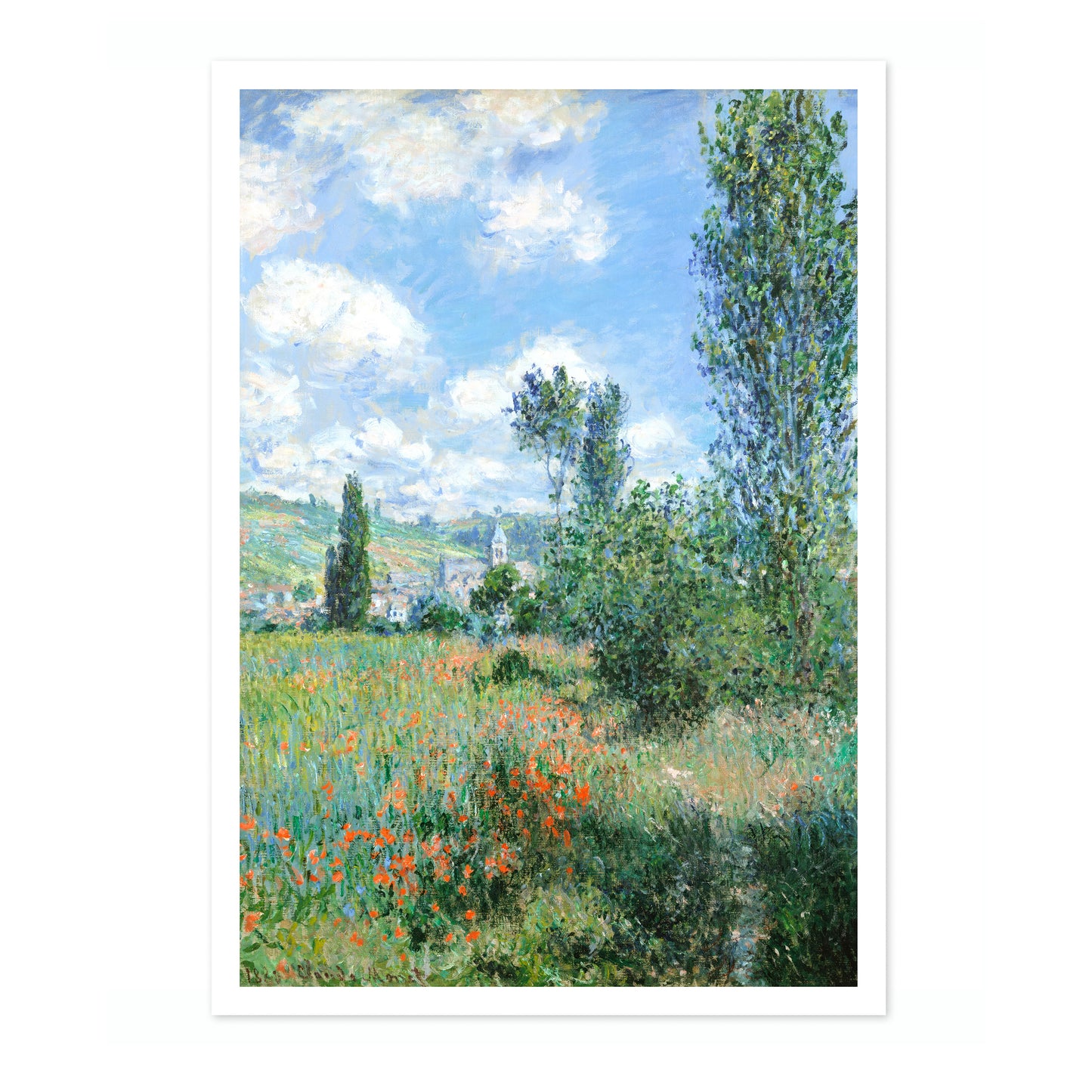 Utsikt över Vétheuil