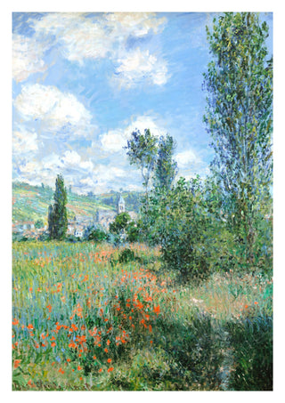 Utsikt över Vétheuil print