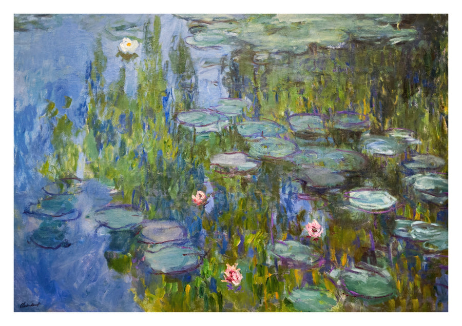 Water Lilies - Print Only frame