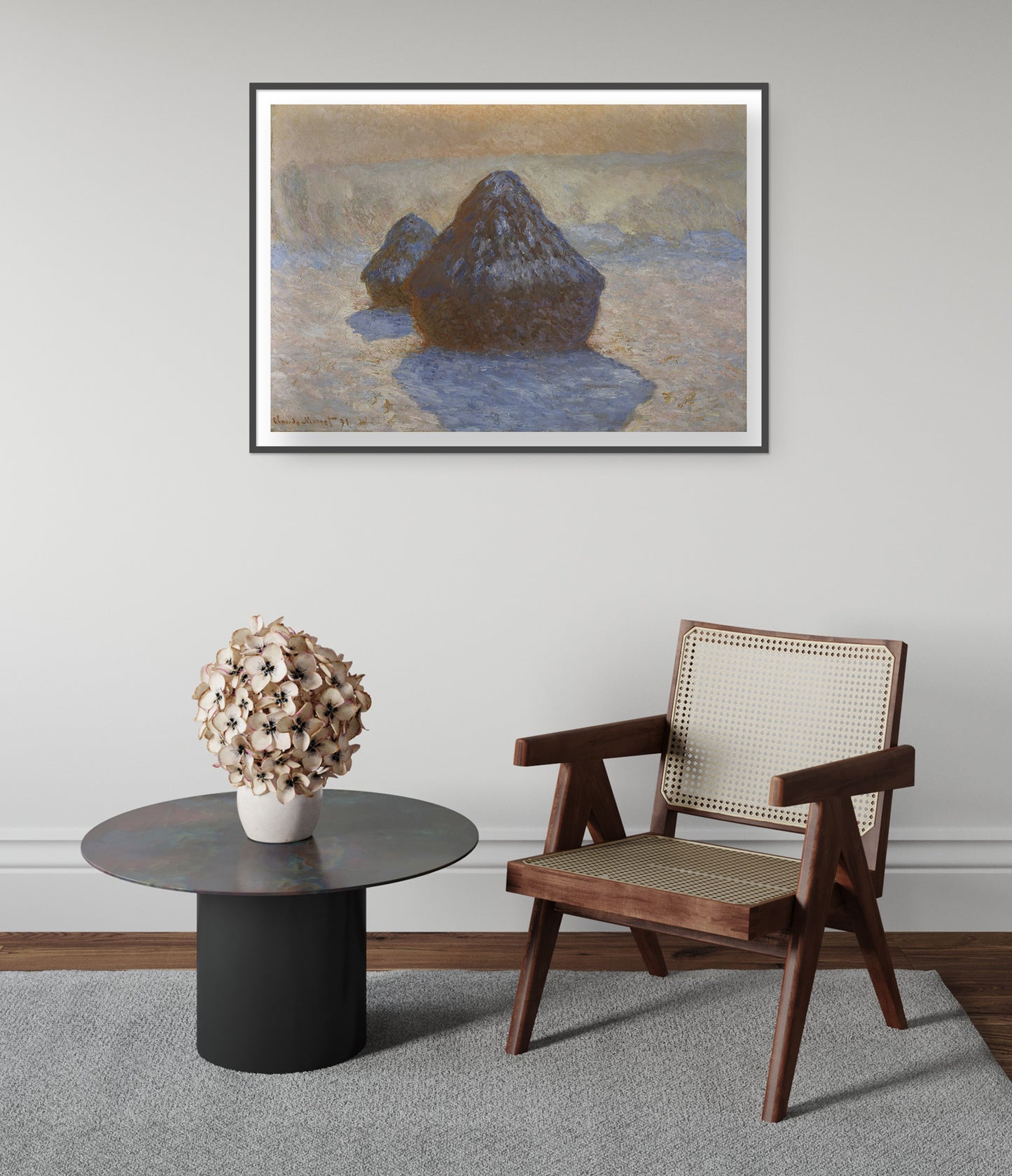 Haystacks, Snow Effect