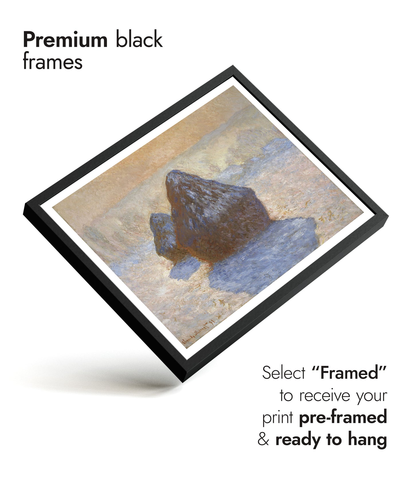 Haystacks, Snow Effect