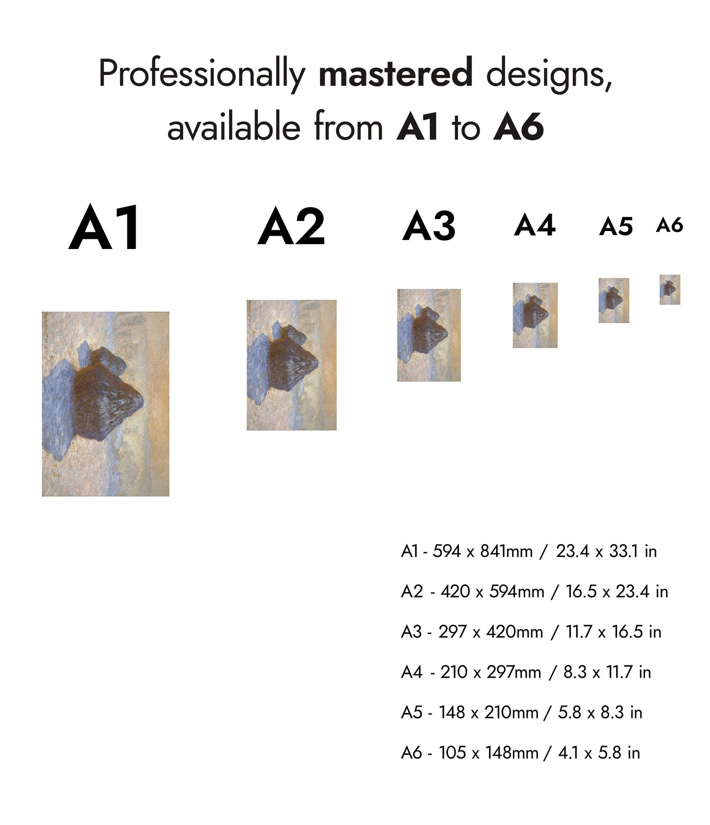 Haystacks, Snow Effect