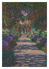 Pathway in Monet's Garden at Giverny print