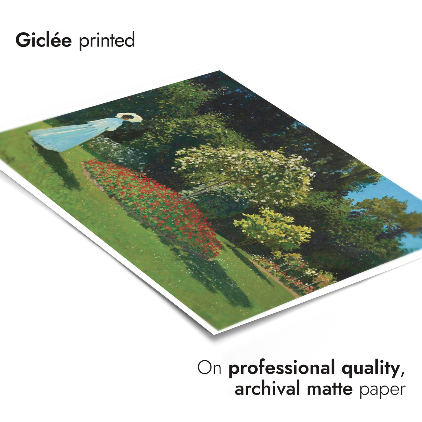 Damen i trädgården