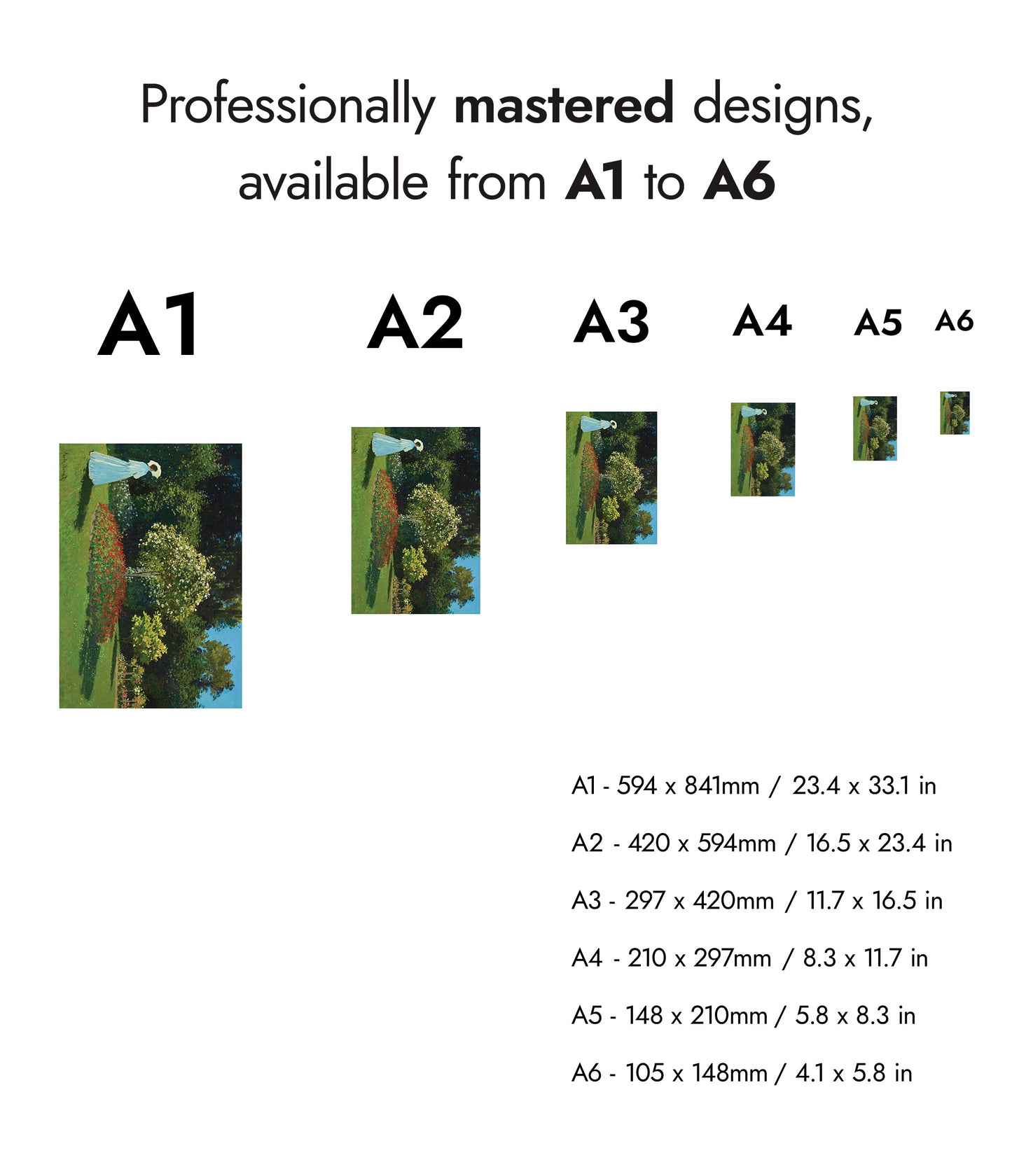 Damen i trädgården