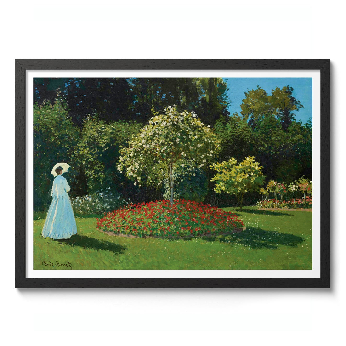 Damen i trädgården