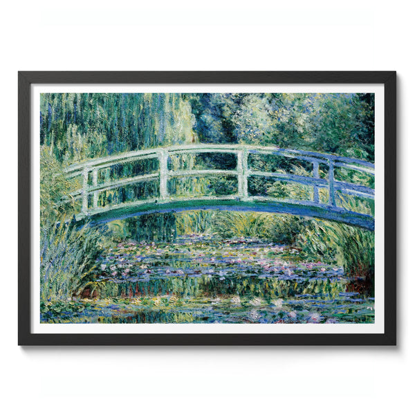 Water Lilies and Japanese Bridge