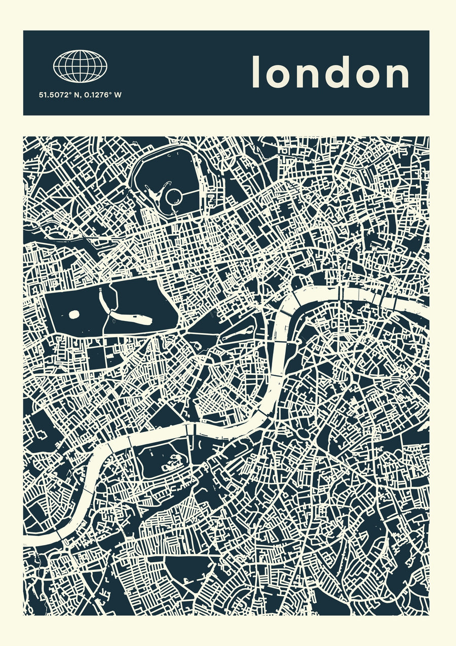London - Print Only frame