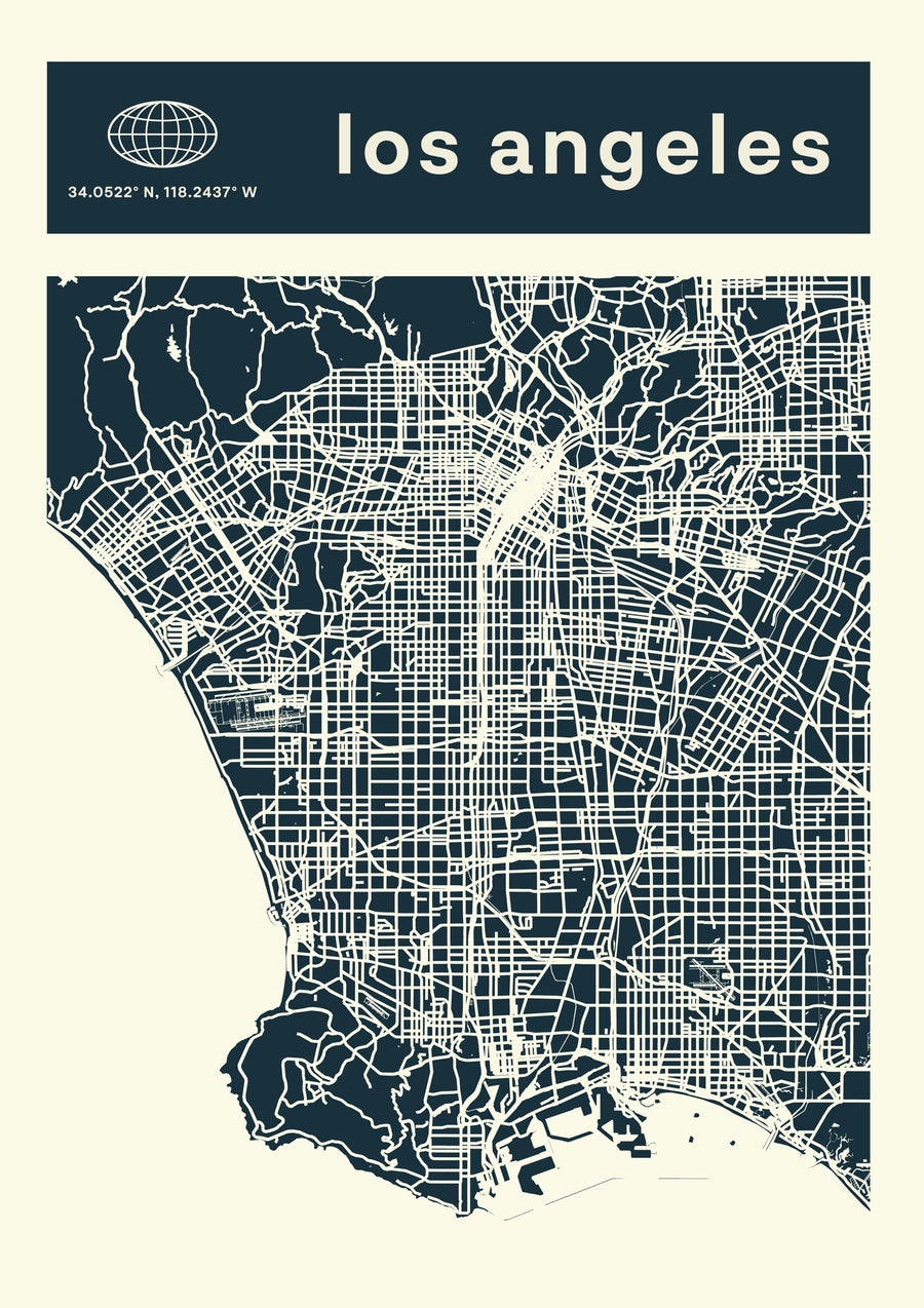 Los Angeles - Print Only frame