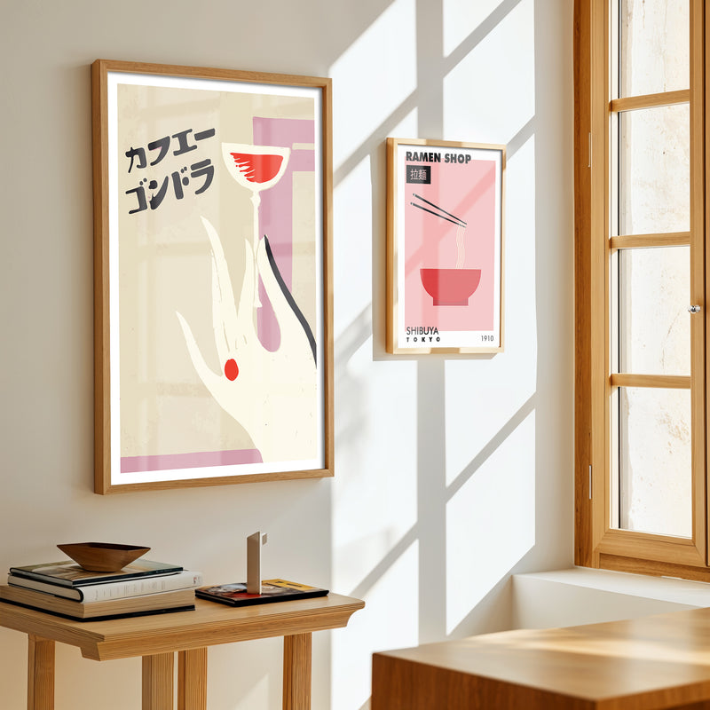 Japanisches Martini- und Ramen-Duo
