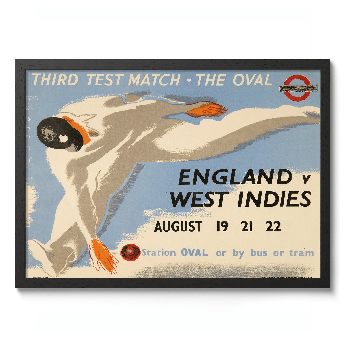 Angleterre contre Indes occidentales, The Oval, Cricket - 1939
