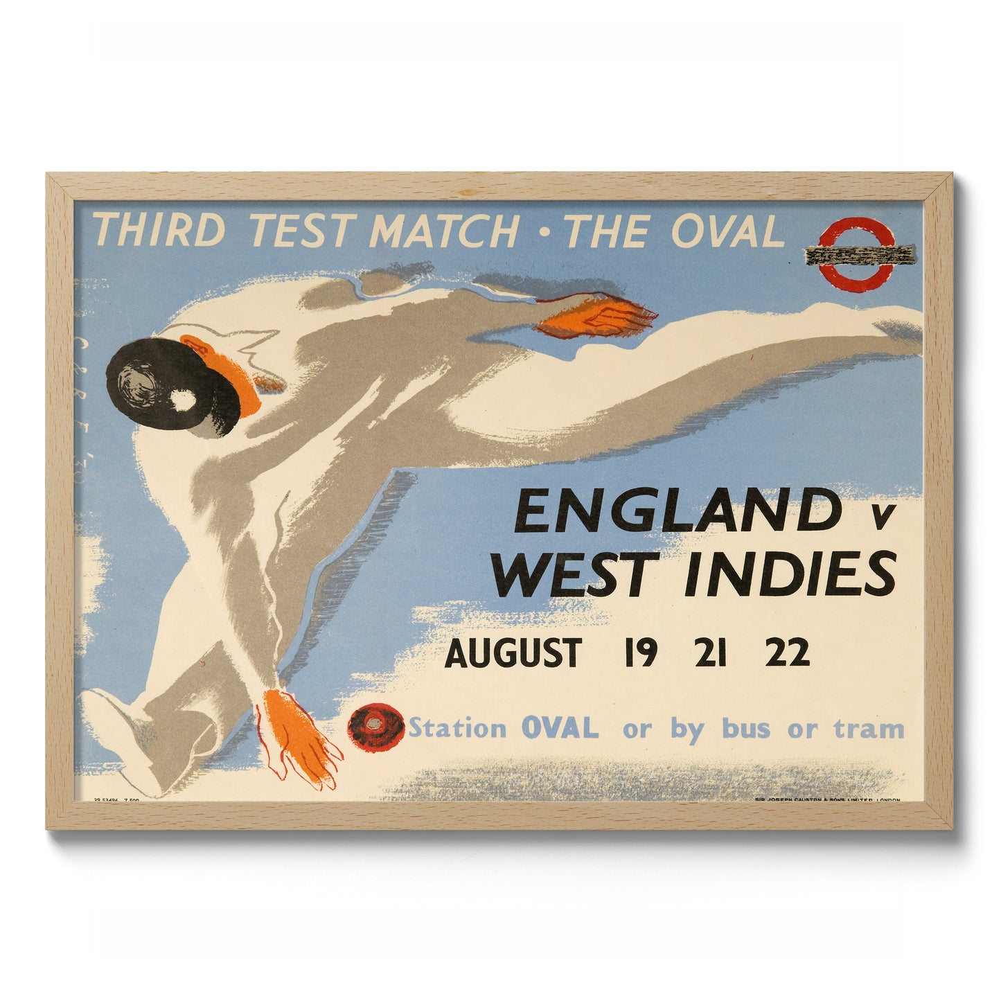 Angleterre contre Indes occidentales, The Oval, Cricket - 1939