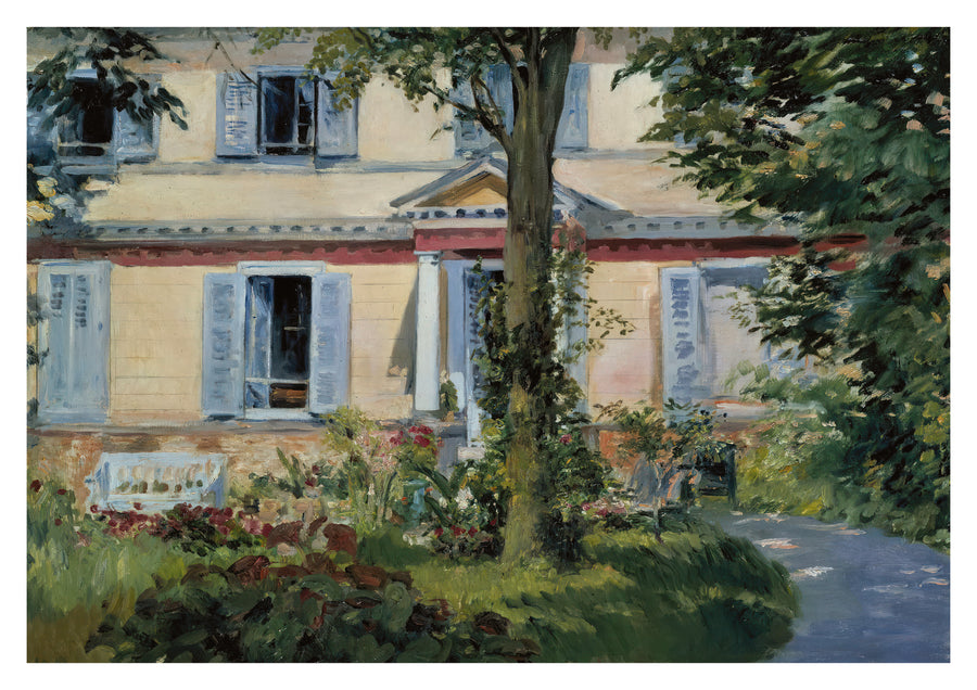 Das Haus in Rueil - Print Only frame